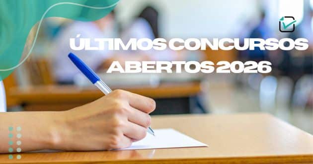 Últimos concursos abertos