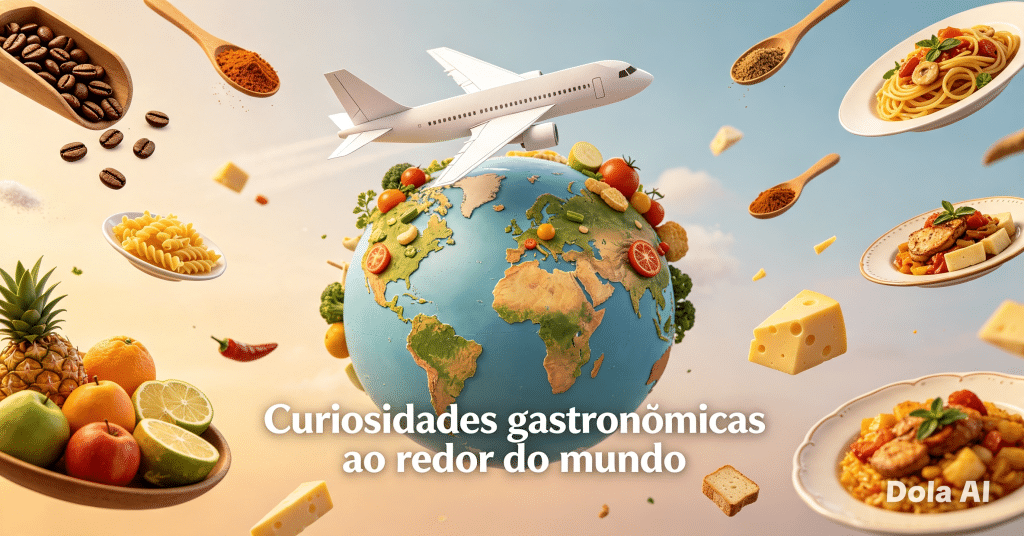 Curiosidades gastronômicas ao redor do mundo