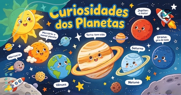 Curiosidades sobre os planetas